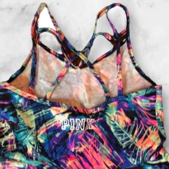 EUC! VS PINK Vibrant Tropical Dress - Size XS - Picture 5 of 8